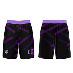 Benutzerdefinierte Schwarz Lila Fußball Trikots für Männer Frauen Personalisierte Fußball Uniformen für Erwachsene und Kind