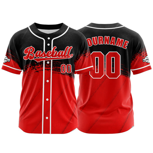Benutzerdefiniert Rot Baseball Uniformen Drucken für Jungs Mädchen und Kinder Machen Ihr Team Mehr Vielfältig