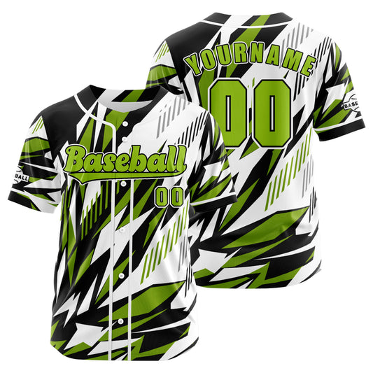 Benutzerdefiniert Grün Baseball Uniformen Drucken für Jungs Mädchen und Kinder Machen Ihr Team Mehr Vielfältig