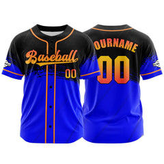 Benutzerdefiniert Blau Baseball Uniformen Drucken für Jungs Mädchen und Kinder Machen Ihr Team Mehr Vielfältig