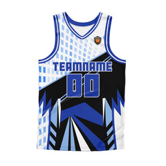 Benutzerdefinierter Royal Basketball Jersey Uniform Anzug gedruckt Ihr Logo Name Nummer