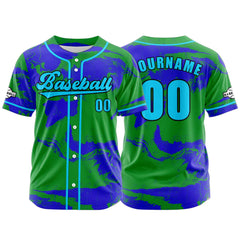 Benutzerdefiniert Grün Baseball Uniformen Drucken für Jungs Mädchen und Kinder Machen Ihr Team Mehr Vielfältig