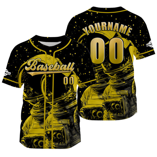 Benutzerdefiniert Gelb Baseball Uniformen Drucken für Jungs Mädchen und Kinder Machen Ihr Team Mehr Vielfältig