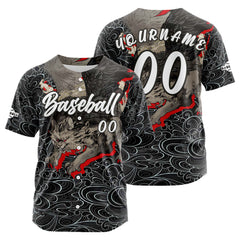 Benutzerdefiniert Schwarz Grau Baseball Uniformen Drucken für Jungs Mädchen und Kinder Machen Ihr Team Mehr Vielfältig