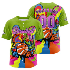 Benutzerdefiniert Grün Baseball Uniformen Drucken für Jungs Mädchen und Kinder Machen Ihr Team Mehr Vielfältig