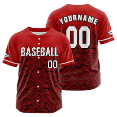 Benutzerdefiniert Grün Rot Baseball Uniformen Drucken für Jungs Mädchen und Kinder Machen Ihr Team Mehr Vielfältig