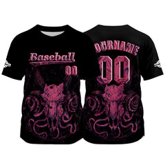 Benutzerdefiniert Schwarz Baseball Uniformen Drucken für Jungs Mädchen und Kinder Machen Ihr Team Mehr Vielfältig