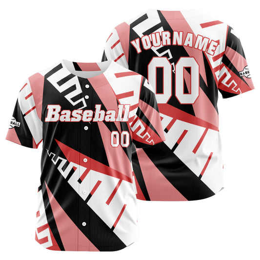 Benutzerdefiniert Rosa Baseball Uniformen Drucken für Jungs Mädchen und Kinder Machen Ihr Team Mehr Vielfältig