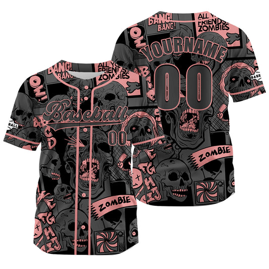 Benutzerdefiniert Grau Rosa Baseball Uniformen Drucken für Jungs Mädchen und Kinder Machen Ihr Team Mehr Vielfältig