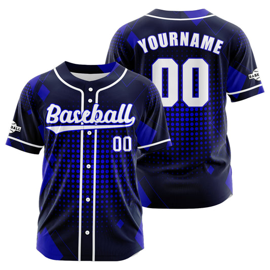 Benutzerdefiniert Schwarz Blau Baseball Uniformen Drucken für Jungs Mädchen und Kinder Machen Ihr Team Mehr Vielfältig