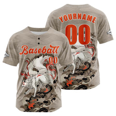 Benutzerdefiniert Beige Baseball Uniformen Drucken für Jungs Mädchen und Kinder Machen Ihr Team Mehr Vielfältig