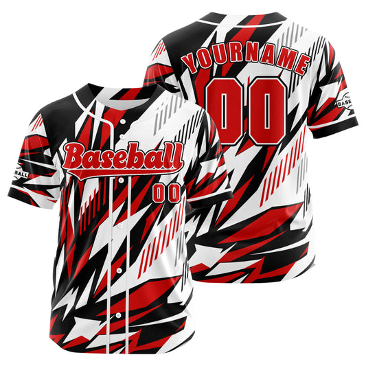 Benutzerdefiniert Rot Baseball Uniformen Drucken für Jungs Mädchen und Kinder Machen Ihr Team Mehr Vielfältig