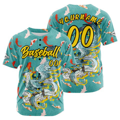 Benutzerdefiniert Teal Baseball Uniformen Drucken für Jungs Mädchen und Kinder Machen Ihr Team Mehr Vielfältig
