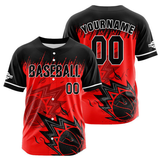 Benutzerdefiniert Rot Baseball Uniformen Drucken für Jungs Mädchen und Kinder Machen Ihr Team Mehr Vielfältig