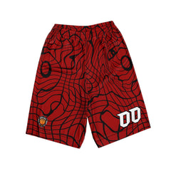 Benutzerdefinierter Rot Basketball Jersey Uniform Anzug gedruckt Ihr Logo Name Nummer