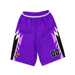 Benutzerdefinierter Lila Basketball Jersey Uniform Anzug gedruckt Ihr Logo Name Nummer