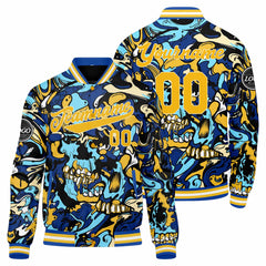 Benutzerdefinierte Gelb Varsity-Jacke. Letterman-Jacke für Männer, Frauen und Jugendliche