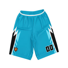 Benutzerdefinierter Hellblau Basketball Jersey Uniform Anzug gedruckt Ihr Logo Name Nummer