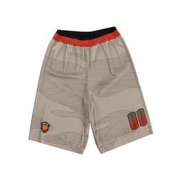 Benutzerdefinierter Khaki Basketball Jersey Uniform Anzug gedruckt Ihr Logo Name Nummer