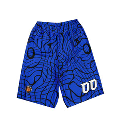 Benutzerdefinierter Blau Basketball Jersey Uniform Anzug gedruckt Ihr Logo Name Nummer