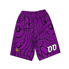 Benutzerdefinierter Lila Basketball Jersey Uniform Anzug gedruckt Ihr Logo Name Nummer