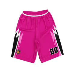 Benutzerdefinierter Rosa Basketball Jersey Uniform Anzug gedruckt Ihr Logo Name Nummer
