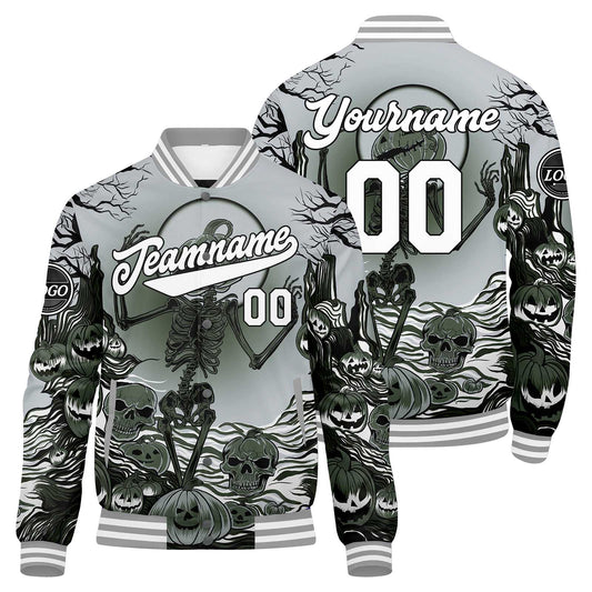 Benutzerdefinierte Weiß Varsity-Jacke. Letterman-Jacke für Männer, Frauen und Jugendliche