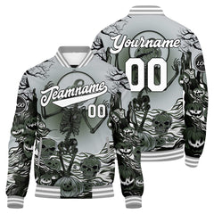 Benutzerdefinierte Weiß Varsity-Jacke. Letterman-Jacke für Männer, Frauen und Jugendliche