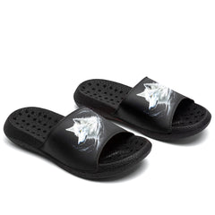 Kundenspezifische Basketball Hausschuhe mit zusätzlichen Mustern, Name Nummer Logo