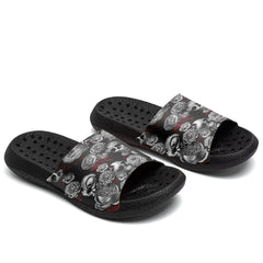 Kundenspezifische Basketball Hausschuhe mit zusätzlichen Mustern, Name Nummer Logo