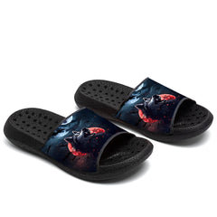 Kundenspezifische Basketball Hausschuhe mit zusätzlichen Mustern, Name Nummer Logo