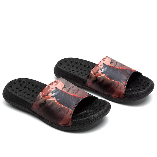 Kundenspezifische Basketball Hausschuhe mit zusätzlichen Mustern, Name Nummer Logo