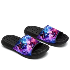 Kundenspezifische Basketball Hausschuhe mit zusätzlichen Mustern, Name Nummer Logo