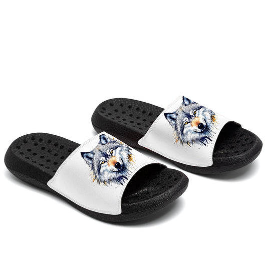 Kundenspezifische Basketball Hausschuhe mit zusätzlichen Mustern, Name Nummer Logo