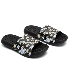 Kundenspezifische Basketball Hausschuhe mit zusätzlichen Mustern, Name Nummer Logo