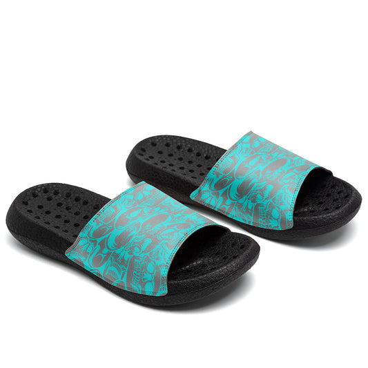 Kundenspezifische Basketball Hausschuhe mit zusätzlichen Mustern, Name Nummer Logo