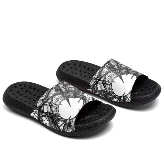 Kundenspezifische Basketball Hausschuhe mit zusätzlichen Mustern, Name Nummer Logo