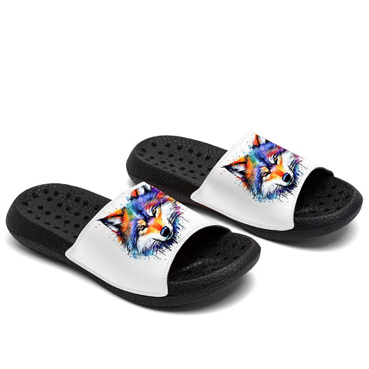 Kundenspezifische Basketball Hausschuhe mit zusätzlichen Mustern, Name Nummer Logo