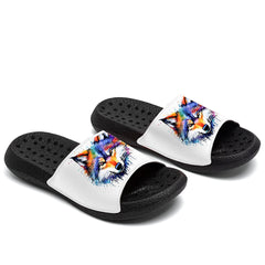 Kundenspezifische Basketball Hausschuhe mit zusätzlichen Mustern, Name Nummer Logo