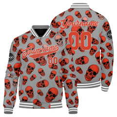 Benutzerdefinierte Rot Varsity-Jacke. Letterman-Jacke für Männer, Frauen und Jugendliche