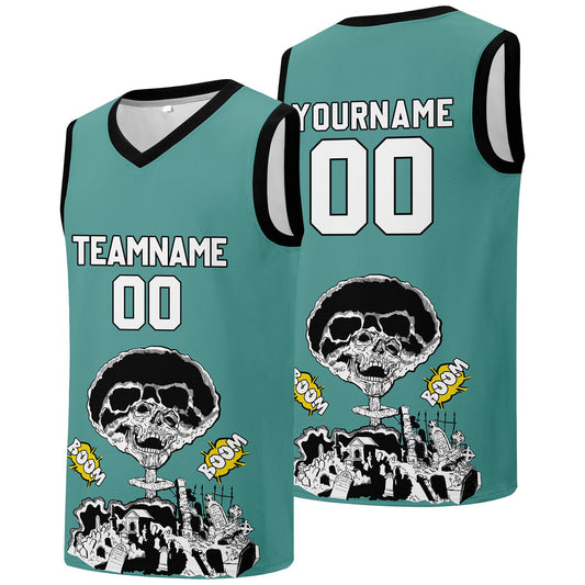 Individuelle Basketball-Jersey für Männer und Frauen. Gestickter und gedruckter Name, Nummer und Logo