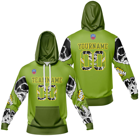 Benutzerdefinierter Sweatshirt-Hoodie für Mann, Frau, Mädchen, Junge. Drucken Sie Ihr Logo, Ihren Namen und Ihre Nummer