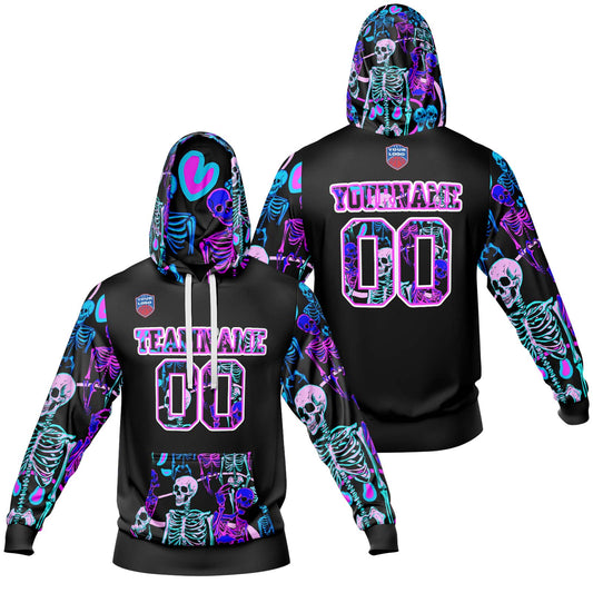 Benutzerdefinierter Sweatshirt-Hoodie für Mann, Frau, Mädchen, Junge. Drucken Sie Ihr Logo, Ihren Namen und Ihre Nummer