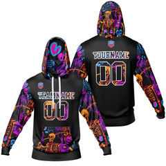 Benutzerdefinierter Sweatshirt-Hoodie für Mann, Frau, Mädchen, Junge. Drucken Sie Ihr Logo, Ihren Namen und Ihre Nummer