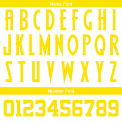 Benutzerdefinierte Baseball Jersey Personalisierte Baseball Shirt genäht und Druck Hai-Weiß&Gelb