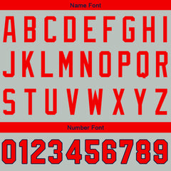 Benutzerdefinierte Authentisch Baseball-Trikot Grau Netz