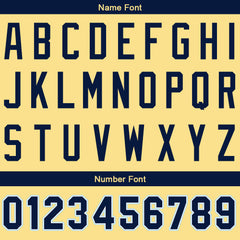 Benutzerdefinierte Authentisch Baseball-Trikot Gold Netz