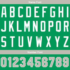 Benutzerdefinierte Authentisch Baseball-Trikot Grün Netz