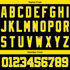 Benutzerdefinierte Baseball Jersey Personalisierte Baseball Shirt genäht und Druck Schwarz