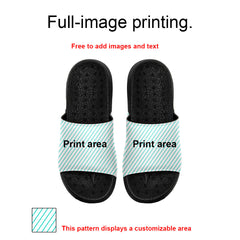 Kundenspezifische Basketball Hausschuhe mit zusätzlichen Mustern, Name Nummer Logo